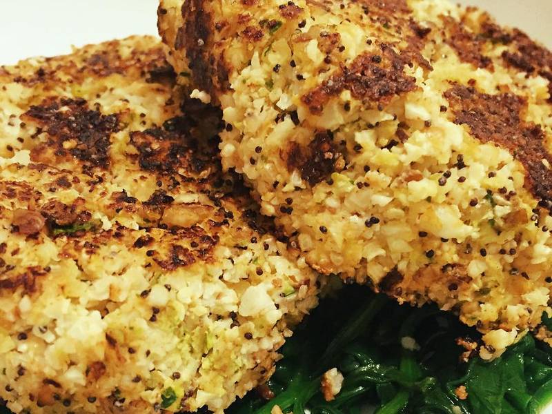 Cauliflower Fritters