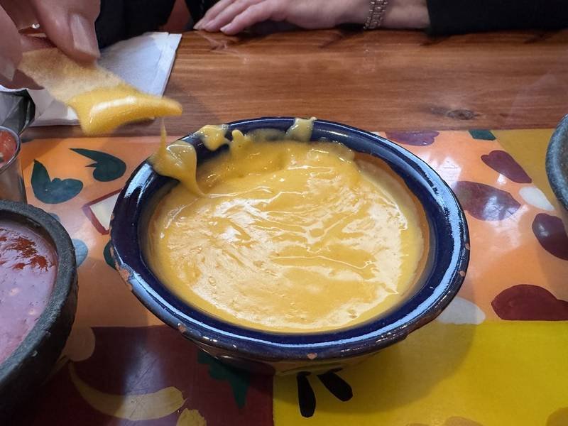 Cheese Dip, an American appetizer recipe — budget party dip