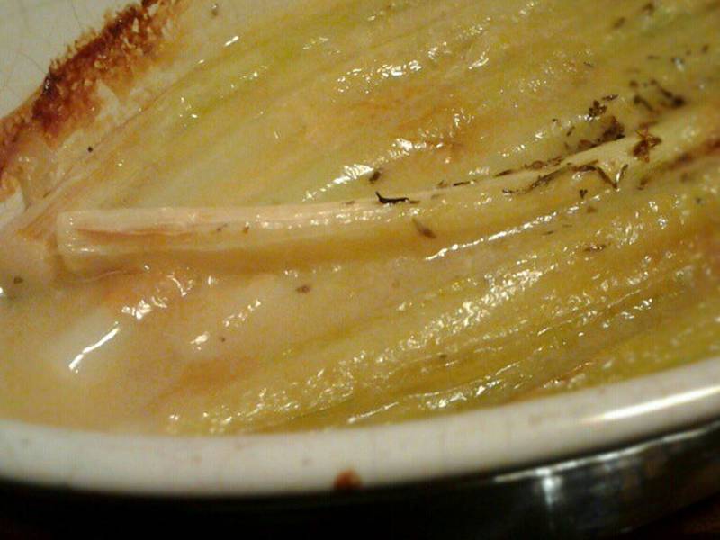 Cheesy Leek Bake
