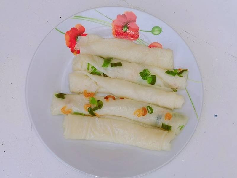 Cheung Fun — Chinese appetizers recipe, served and ready to eat