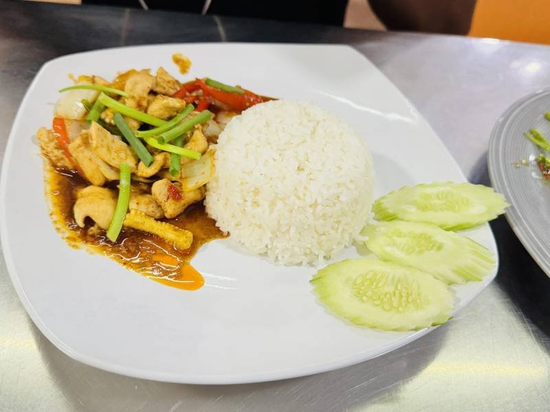 Chicken and Pepper Stir-Fry, a Chinese dinner recipe — chicken and pepper stir fry