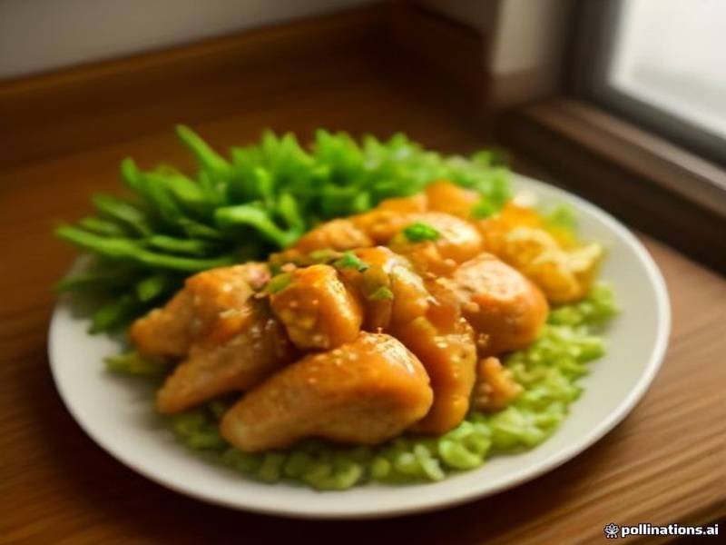 Chicken Inasal — Filipino dinner recipe, served and ready to eat