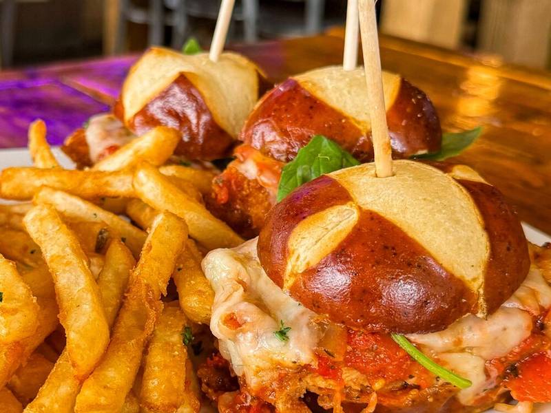 Chicken Parmesan Sliders
