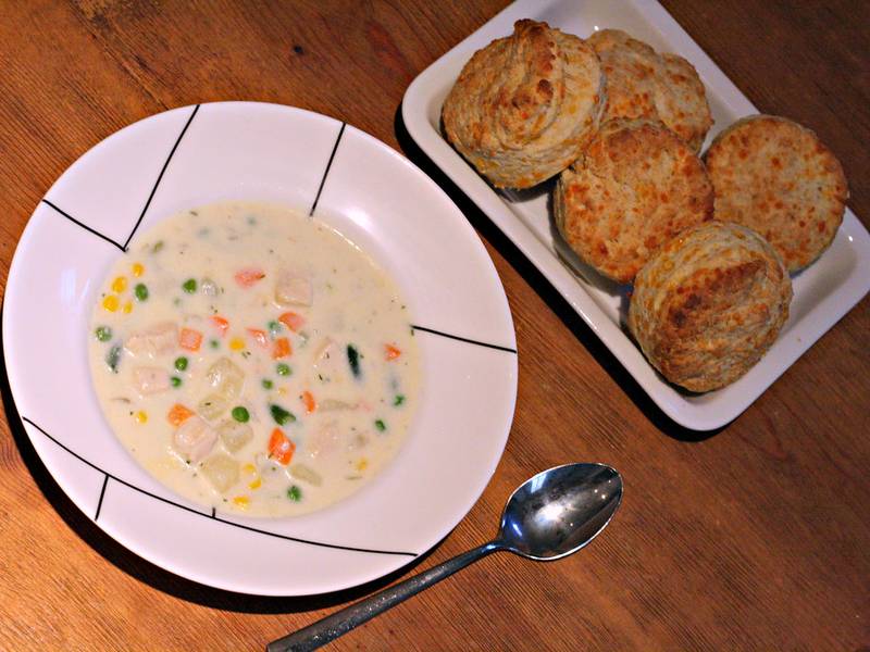 Chicken Pot Pie Soup