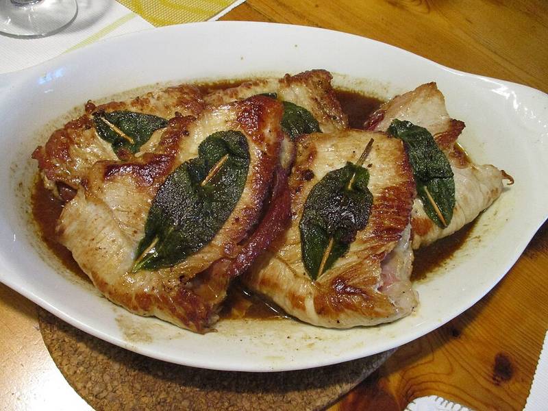 Chicken Saltimbocca