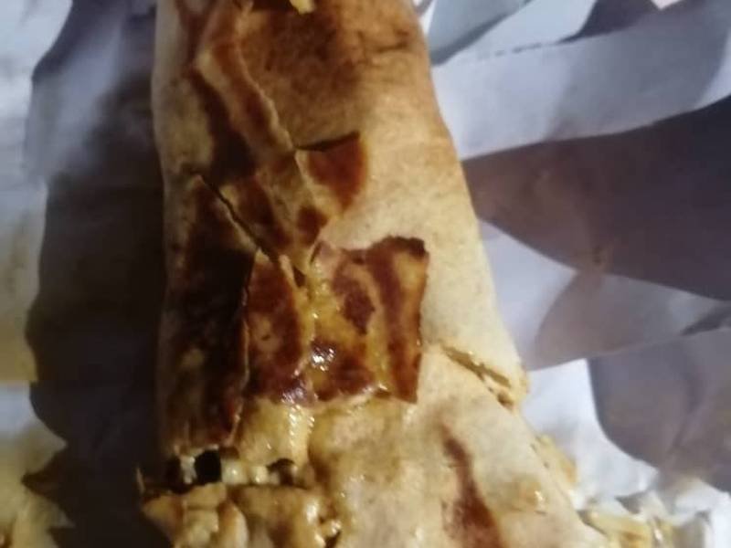 Chicken Shawarma — Middle Eastern dinner recipe, served and ready to eat