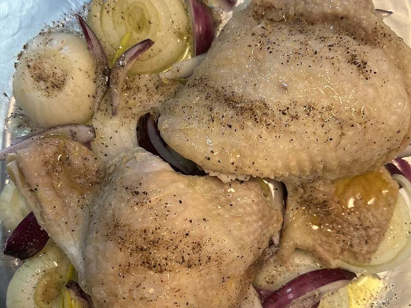 Chicken Thighs in Oven