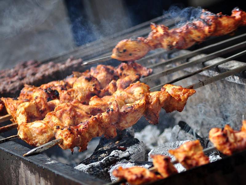 Chicken Tikka Skewers
