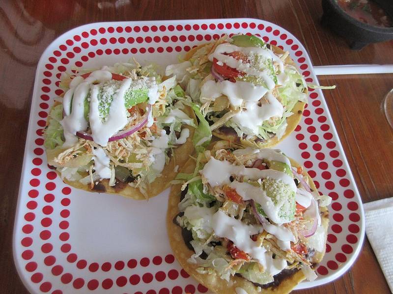 Chicken Tostadas