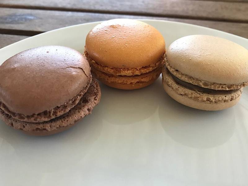 Chocolate Macarons