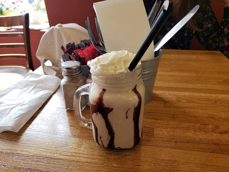 Chocolate Milkshake — American drinks recipe, served and ready to eat