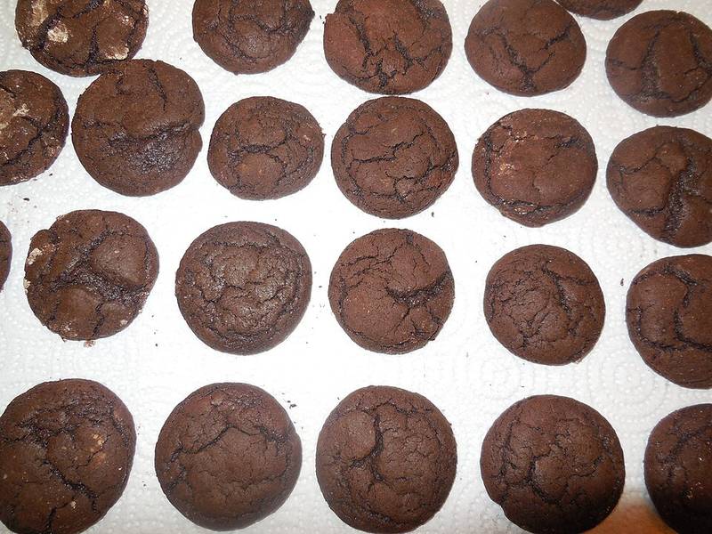 Chocolate Peppermint Cookies