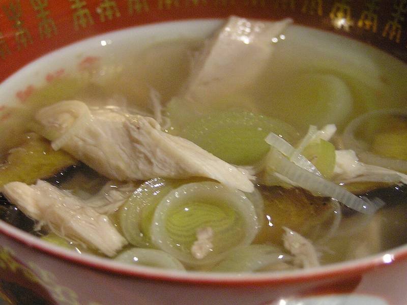 Cock-a-Leekie Soup, a Scottish dinner recipe — cock a leekie soup
