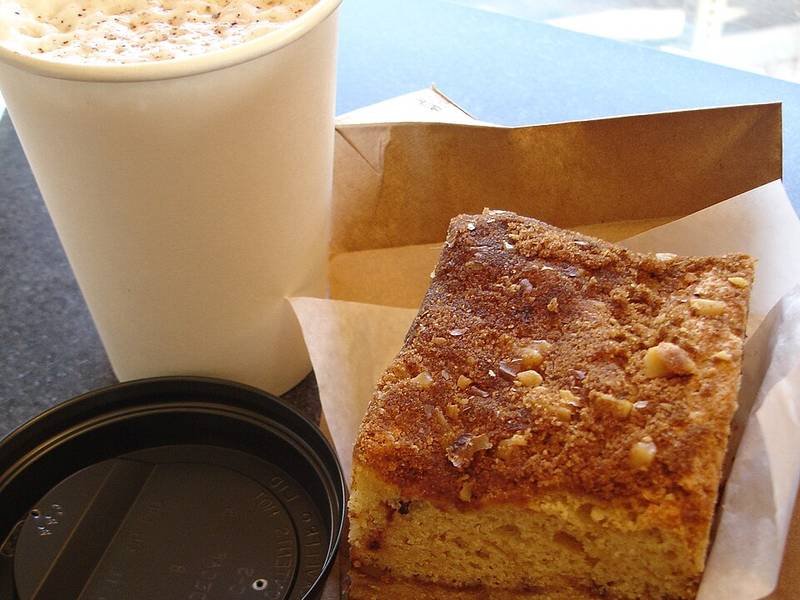 Cinnamon Streusel Coffee Cake — American breakfast recipe, served and ready to eat