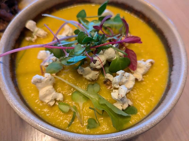 Corn Chowder — American lunch recipe, served and ready to eat
