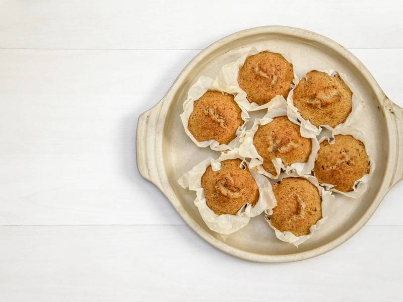 Cornbread Muffins, an American baking recipe — easy cornmeal muffins