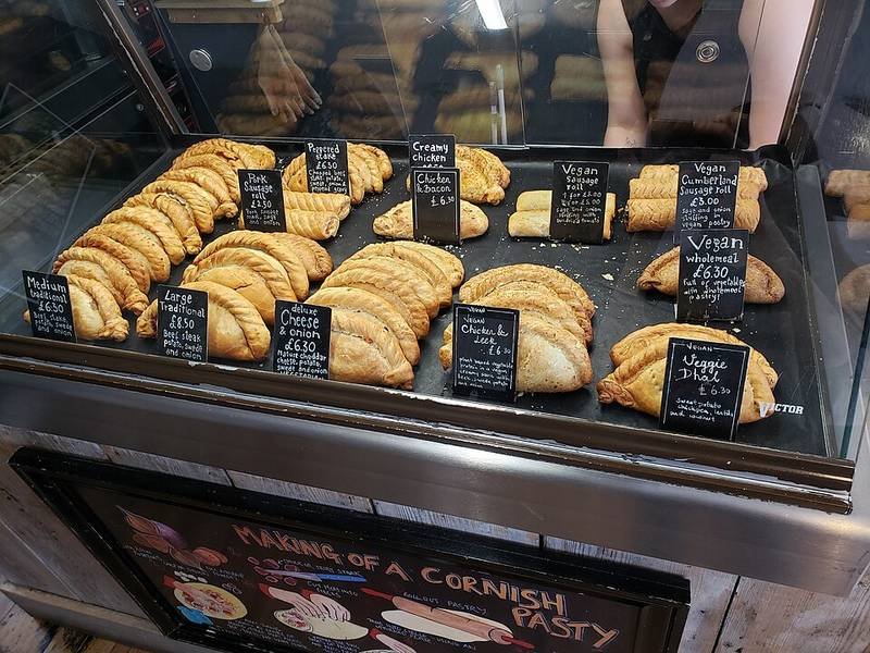 Cornish Pasty — British lunch recipe, served and ready to eat
