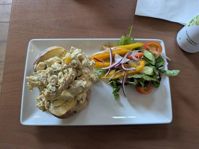 Ingredients and preparation for coronation chicken