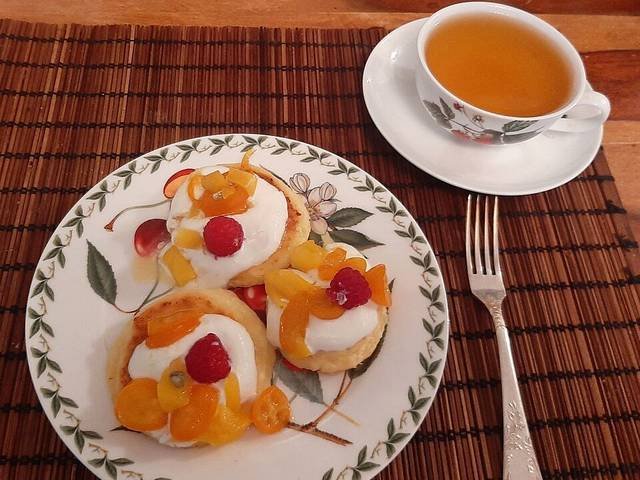 Ingredients and preparation for cottage cheese protein pancakes