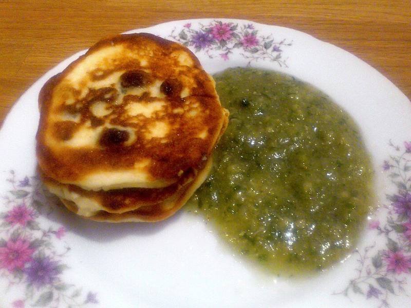 Cottage Cheese Protein Pancakes — American breakfast recipe, served and ready to eat
