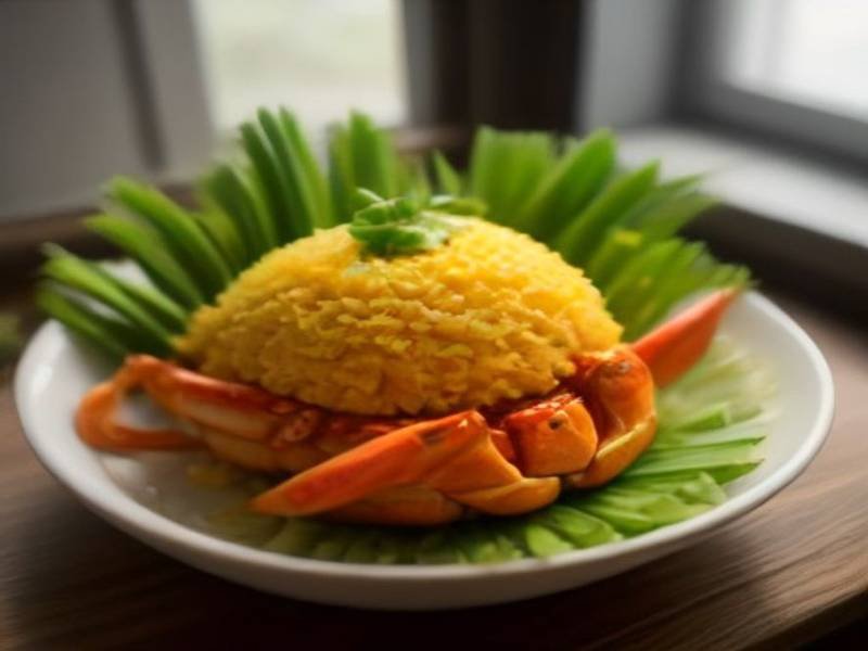 Ginger and Scallion Crab — Chinese dinner recipe, served and ready to eat