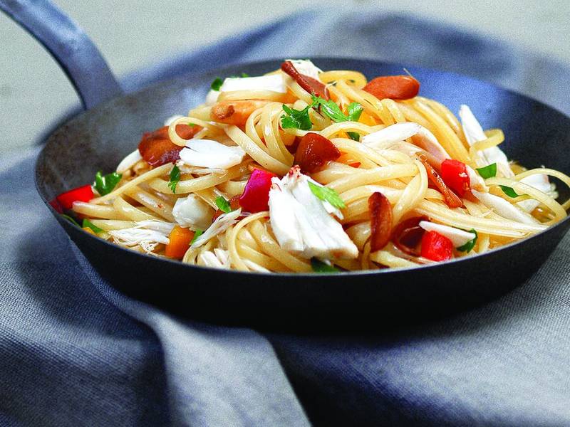 Crab Linguine