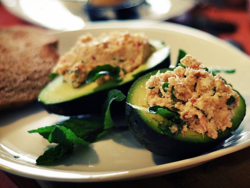 Crab-Stuffed Avocados