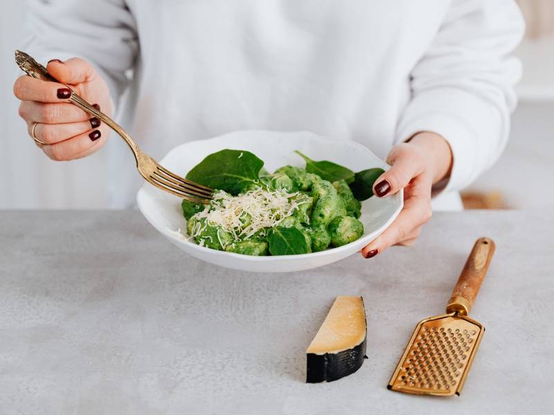 Creamy Pesto Gnocchi