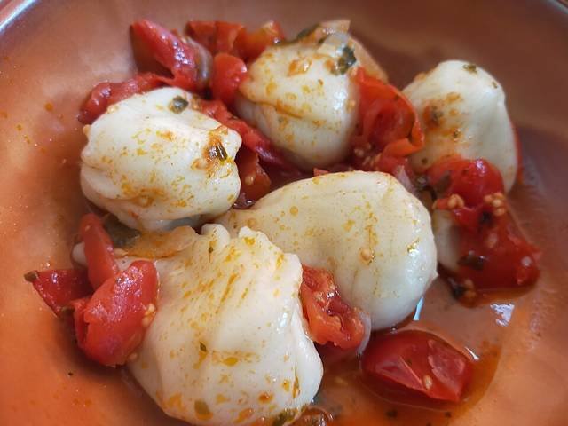 Ingredients and preparation for culurgiones