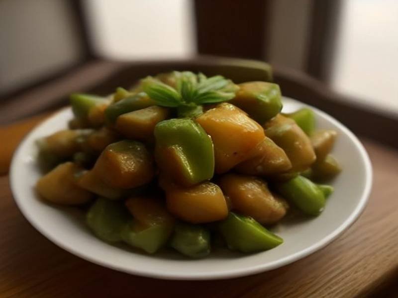 Di San Xian — Chinese dinner recipe, served and ready to eat