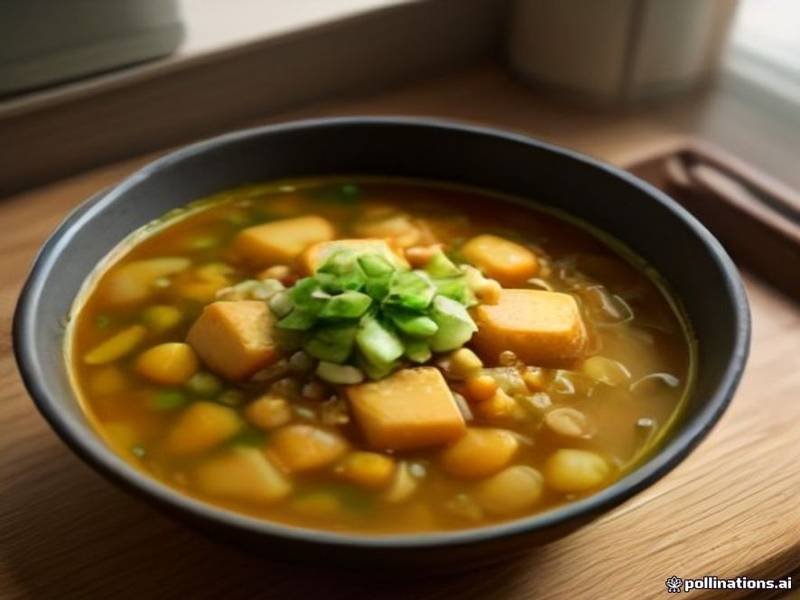 Doenjang Jjigae — Korean dinner recipe, served and ready to eat