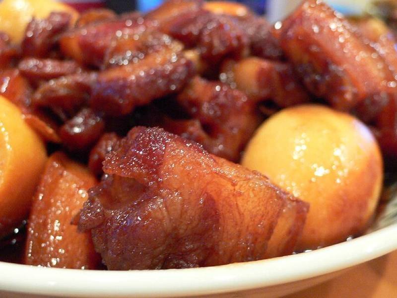Dongpo Rou — Chinese dinner recipe, served and ready to eat