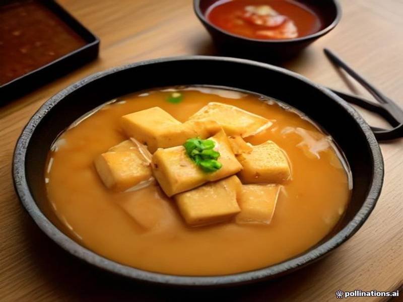 Dubu Jorim — Korean dinner recipe, served and ready to eat