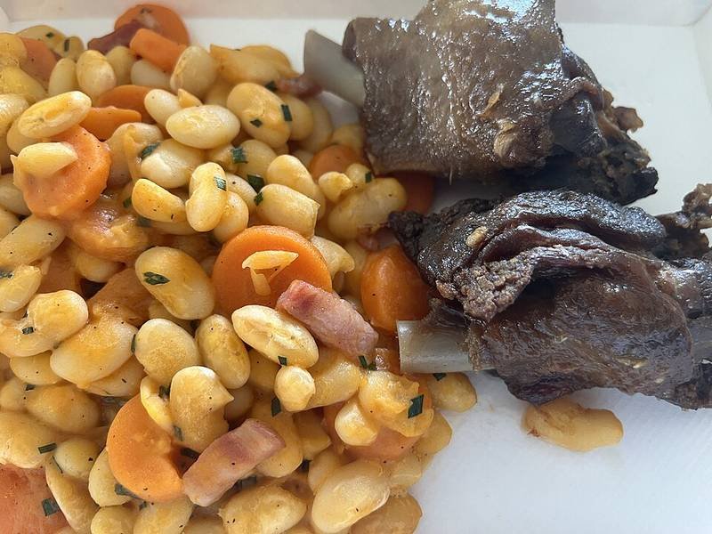 Duck Confit — French dinner recipe, served and ready to eat