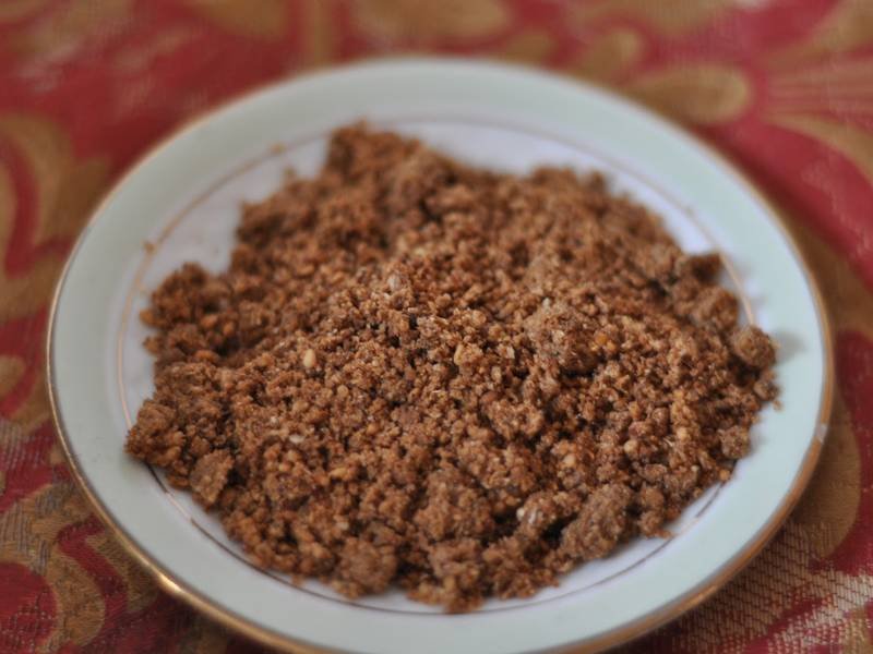 Dukkah — Egyptian appetizers recipe, served and ready to eat