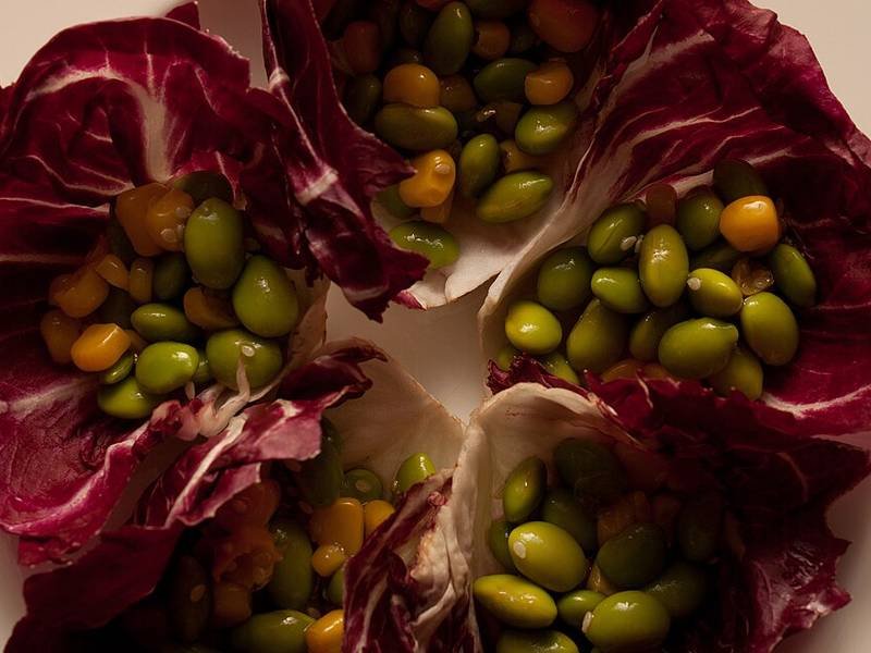 Edamame Salad, a healthy American recipe