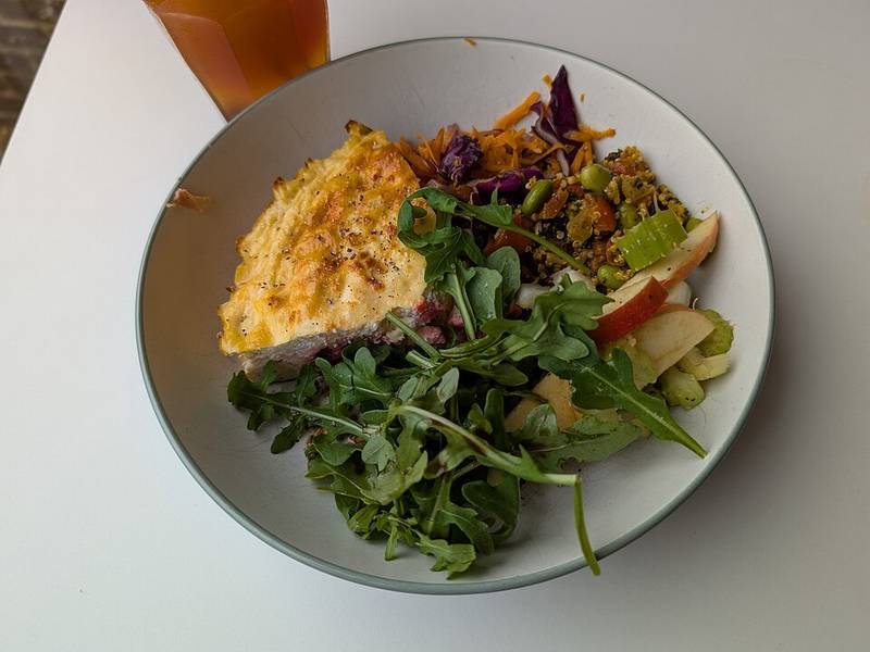Egg White Frittata with Peppers and Onions, an American breakfast recipe — kidney friendly egg white frittata