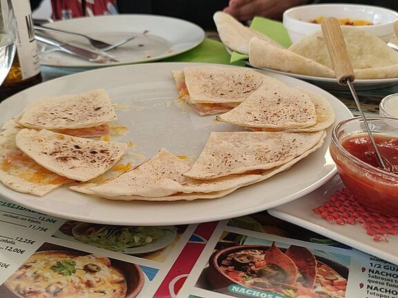 Egg White Quesadilla, a Mexican lunch recipe — kidney friendly quesadilla