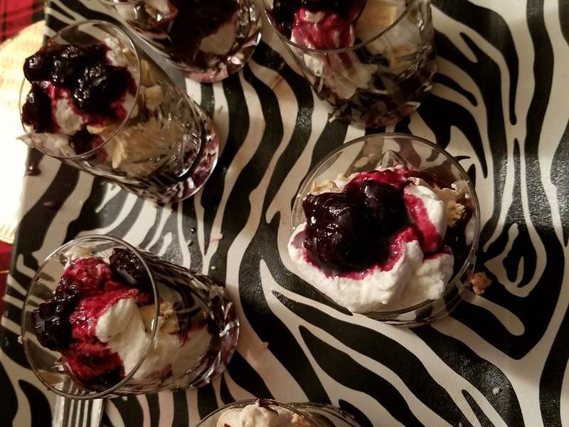 Eton Mess — British desserts recipe, served and ready to eat