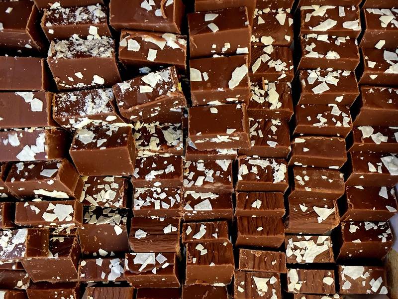 Evaporated Milk Fudge
