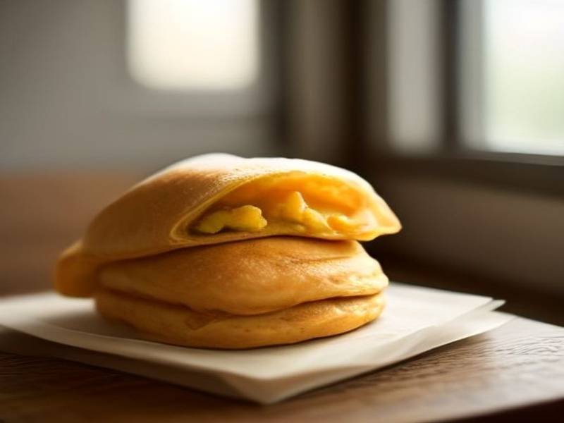 Feteer Meshaltet — Egyptian baking recipe, served and ready to eat