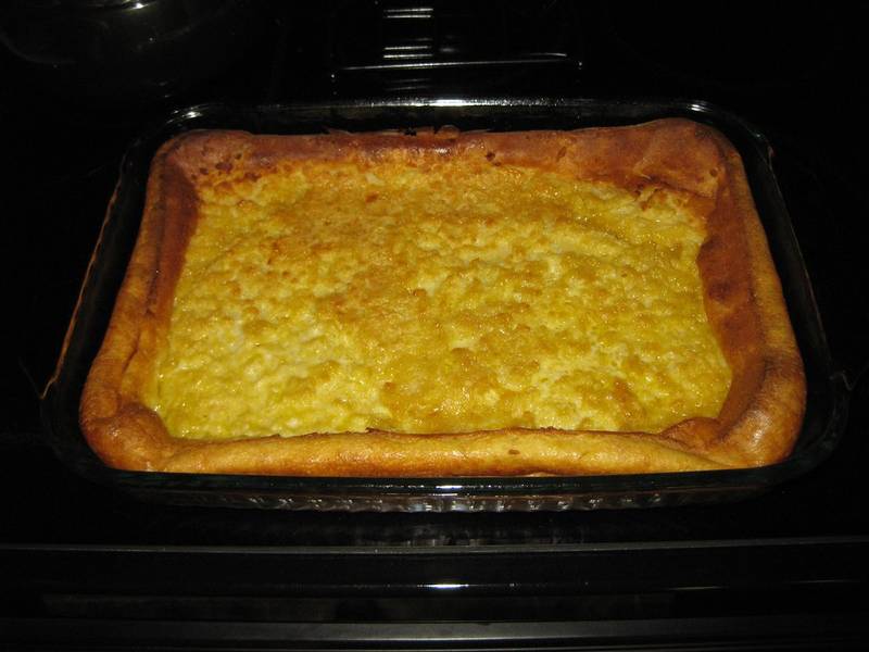 Finnish Pancake Pannukakku