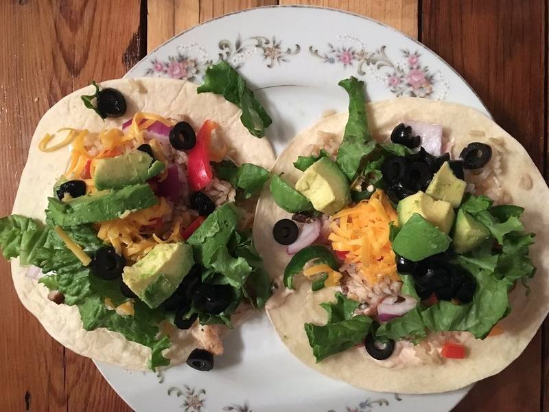 Baja Fish Tacos — Mexican dinner recipe, served and ready to eat