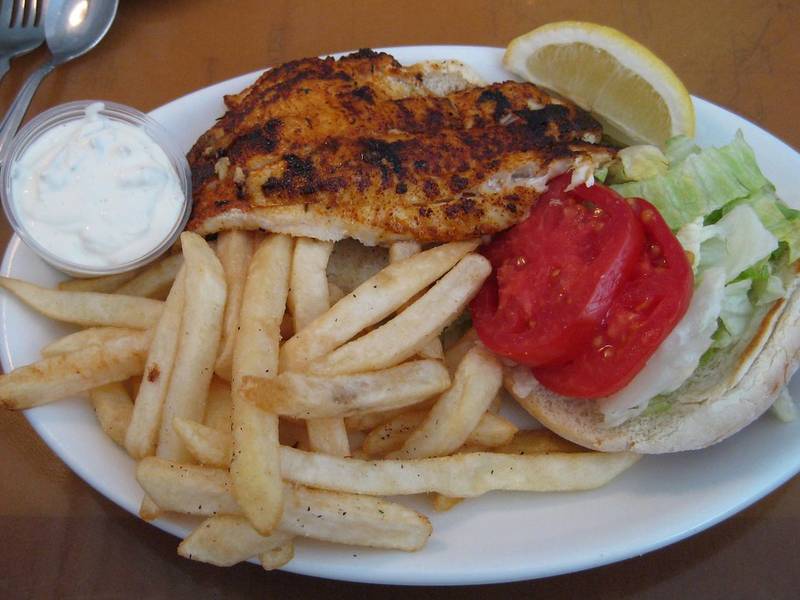 Florida Grouper Sandwich