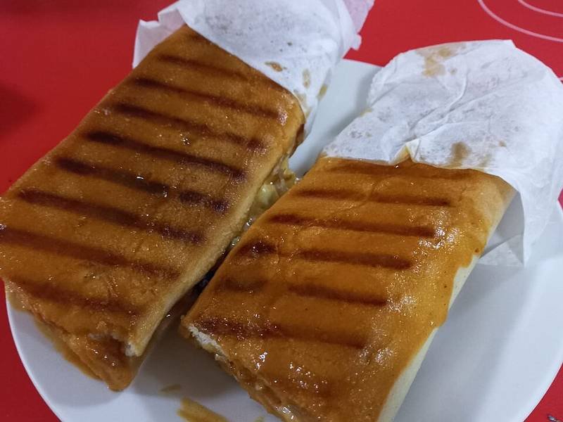 Francesinha — Portuguese dinner recipe, served and ready to eat