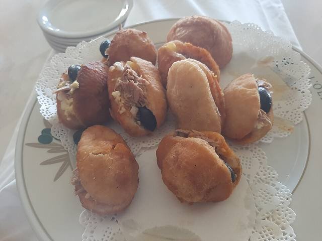 Ingredients and preparation for fricassé