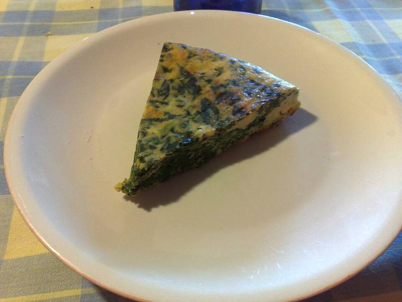 Frittata with Spinach