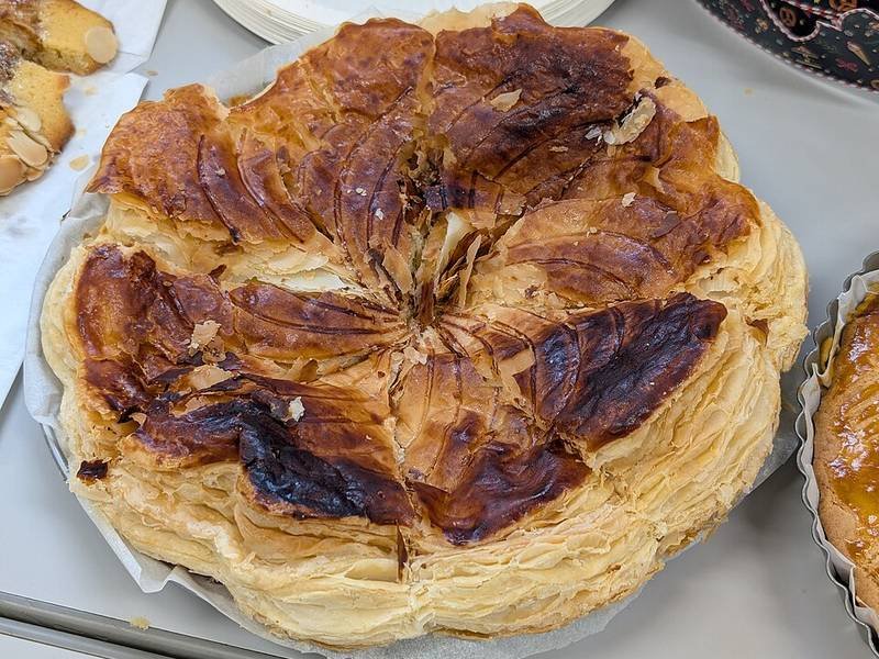 Galette des Rois — French holiday specials recipe, served and ready to eat