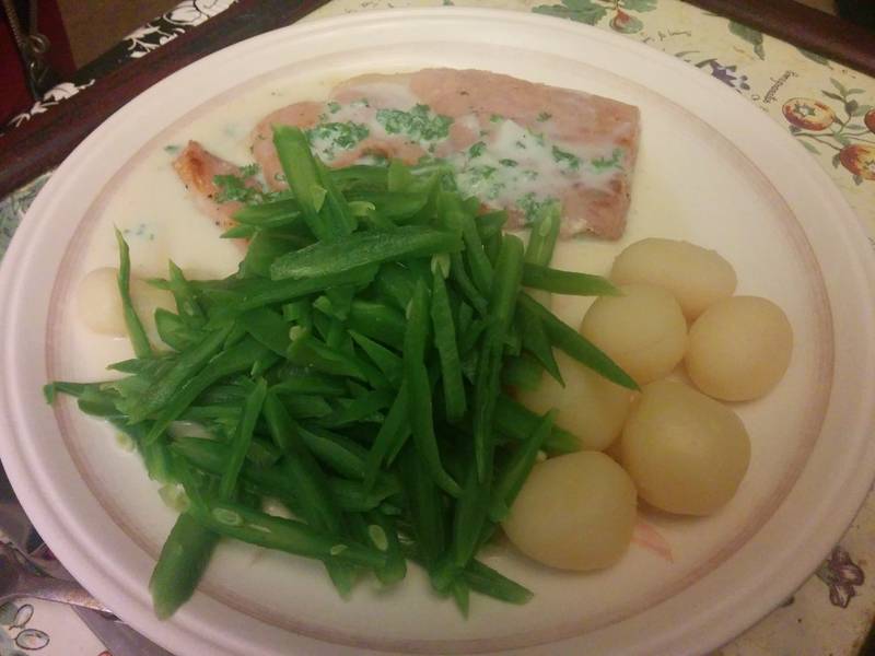 Gammon with Parsley Sauce