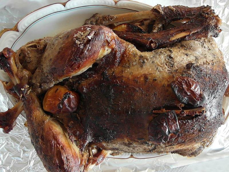 Gänsebraten